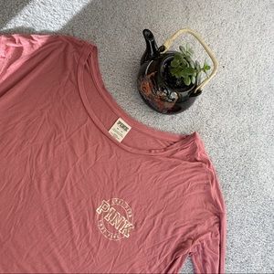 Pink Victoria's Secret Long Sleeve Shirt
